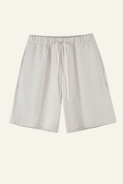Men's Cotton Heavyweight Drawstring Straight Leg Short