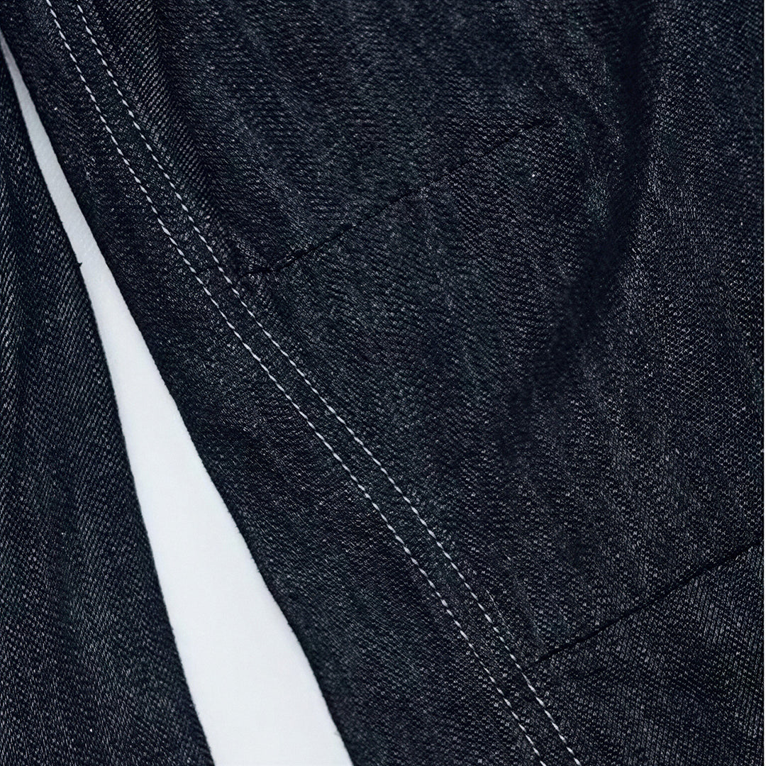 Men's Spring Denim Contrast Stitch Flare Denim Jeans