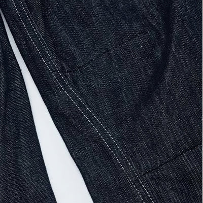 Men's Spring Denim Contrast Stitch Flare Denim Jeans