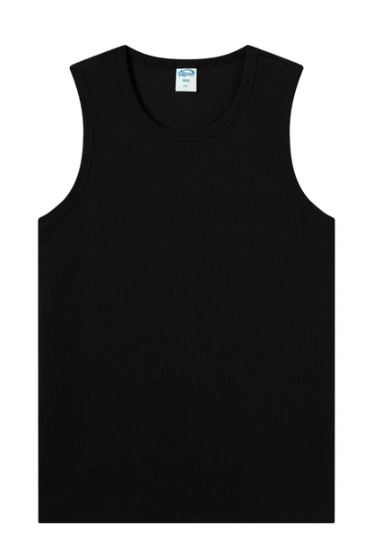 Women's Summer 430g Heavy Ribbed Solid Sleeveless Tank
