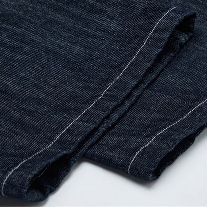 Men's Spring Denim Contrast Stitch Flare Denim Jeans