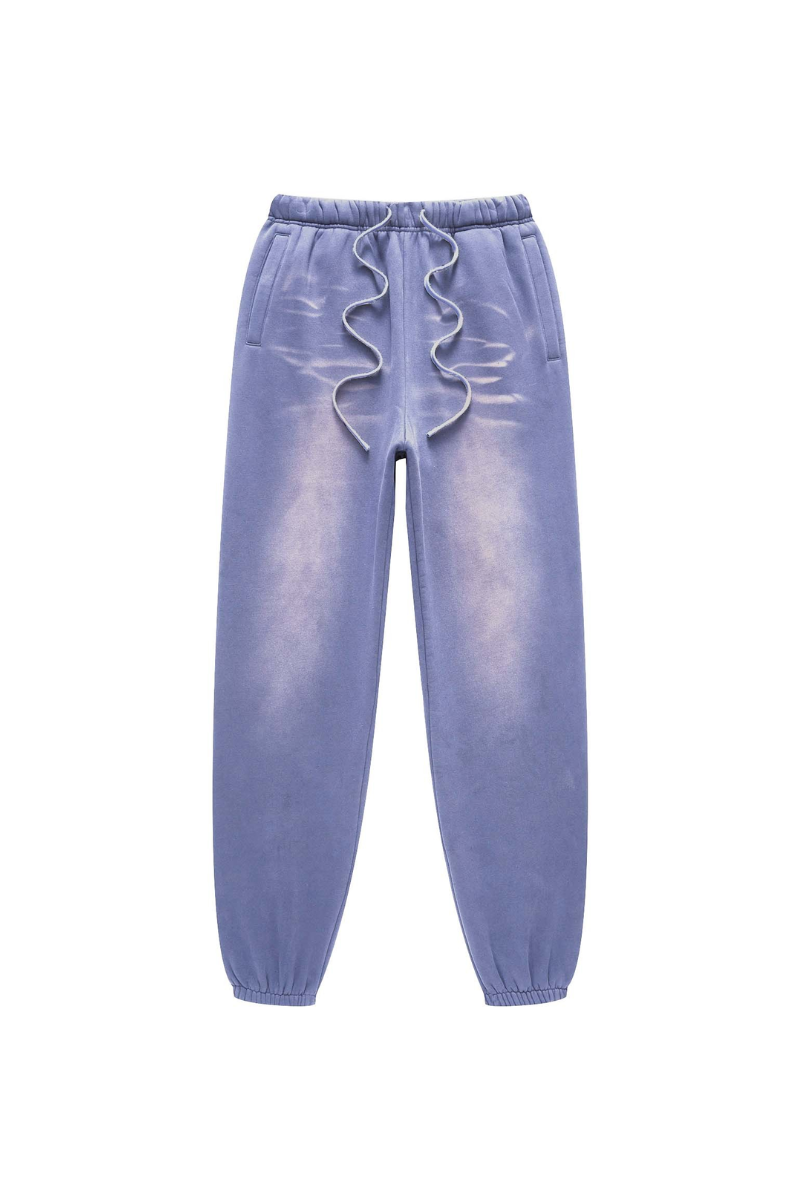 Unisex Fall Tiger-Print Fleece Vintage Jogger Sweatpants