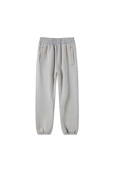 Women Fall Clothing Wax Washed Relaxed Jogger Pants