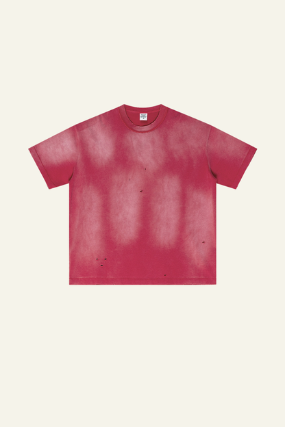 Women's Streetwear Vintage Gradient Cotton T-shirt