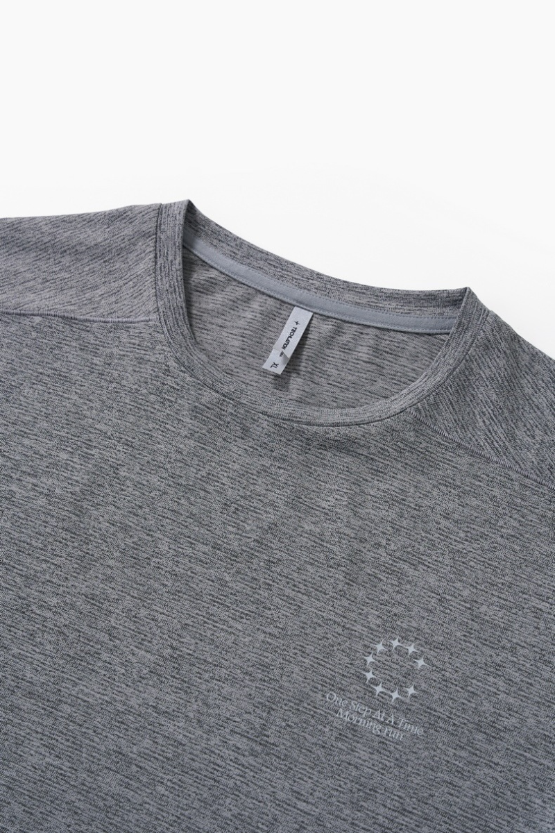 Men's Summer Breathable Linen-Blend Oversized Print T-Shirt