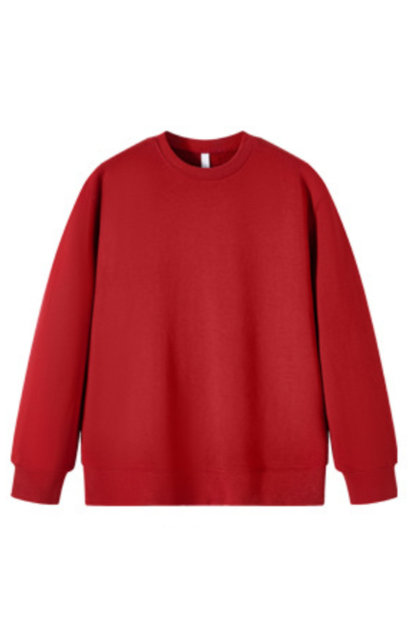 Men Fall 380gsm 100% Cotton Crew Neck Oversized Sweatshirt