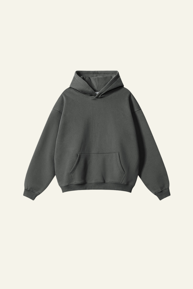 Men's Solid Color Oversize Hoodie