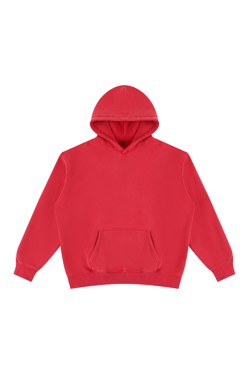 Men Fall Clothing Warm Oversized Drop Shoulder Hoodie