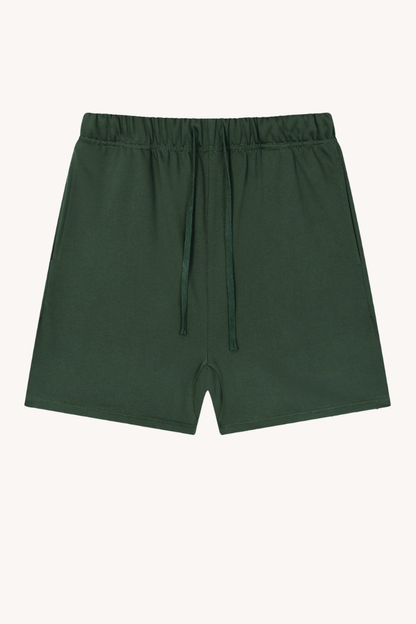 Men's Summer 450g Solid Breathable Elastic Loose 4" Shorts