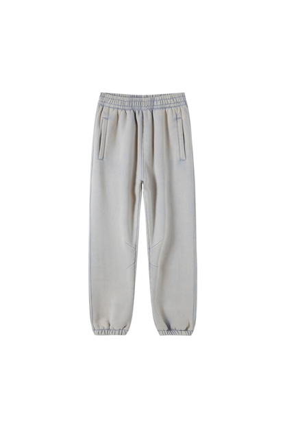 Unisex Fall Clothing Wax Washed Relaxed Jogger Pants