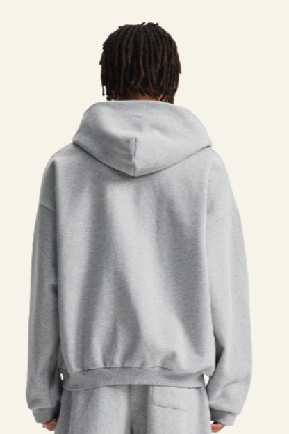 Men's Streetwear Full Zipper Hooded Jacket