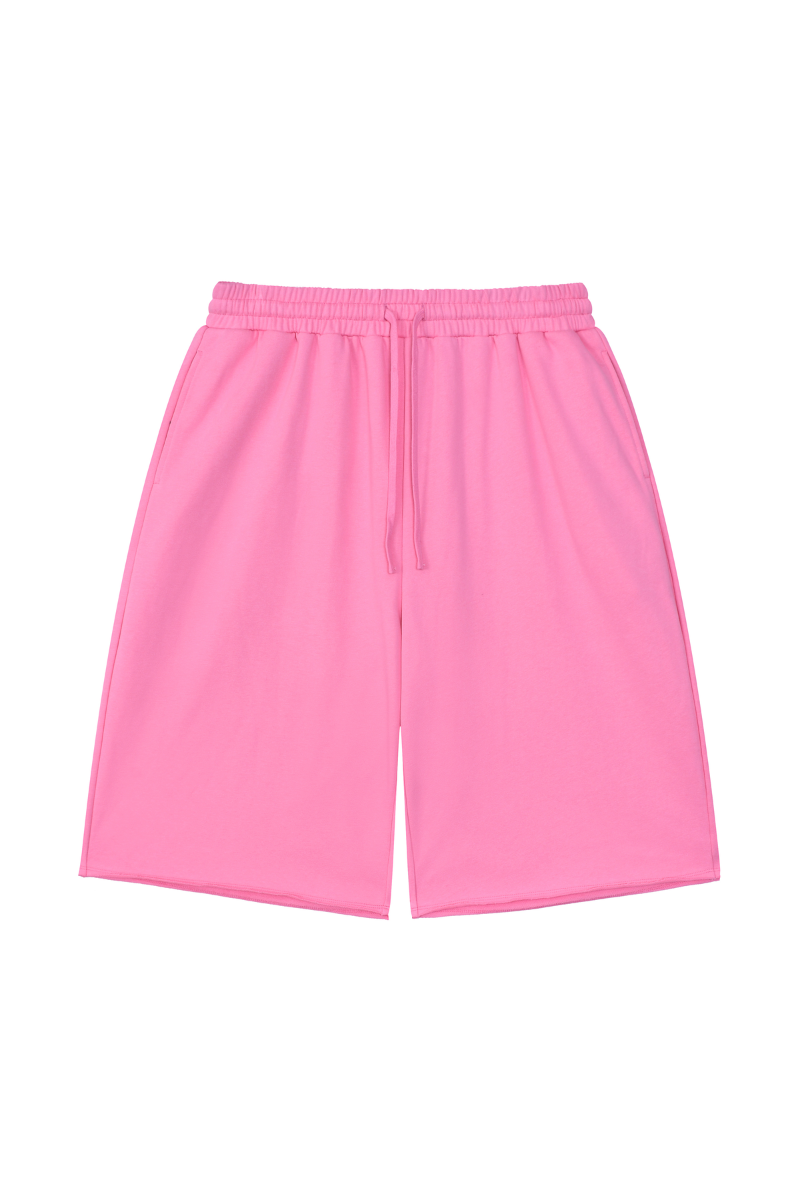 Men's Summer French-Terry Loose 7-Inch Streetwear Shorts