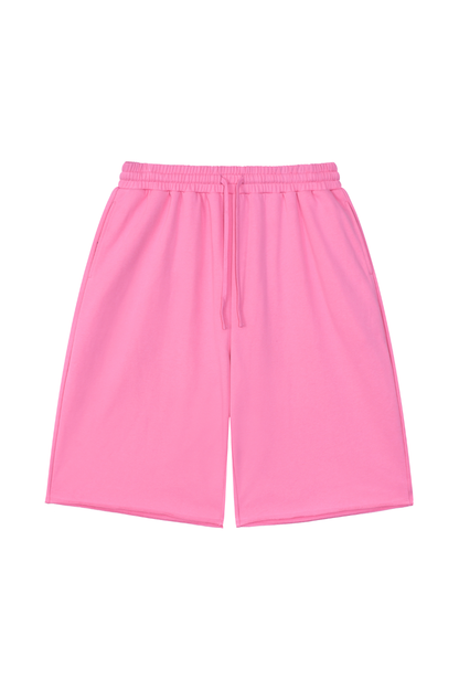 Men's Summer French-Terry Loose 7-Inch Streetwear Shorts