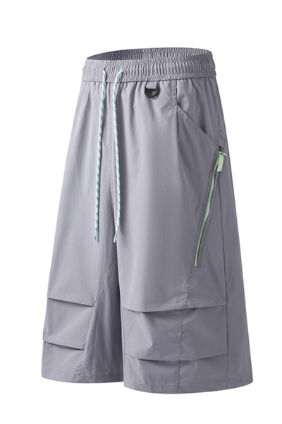 Men's Summer Hiking Quick Dry Breathable Cargo 7/8 Shorts