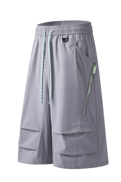 Men's Summer Hiking Quick Dry Breathable Cargo 7/8 Shorts