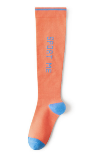 Women Fall Breathable Compression Knee High Sports Socks