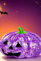 Purple Pumpkin Head