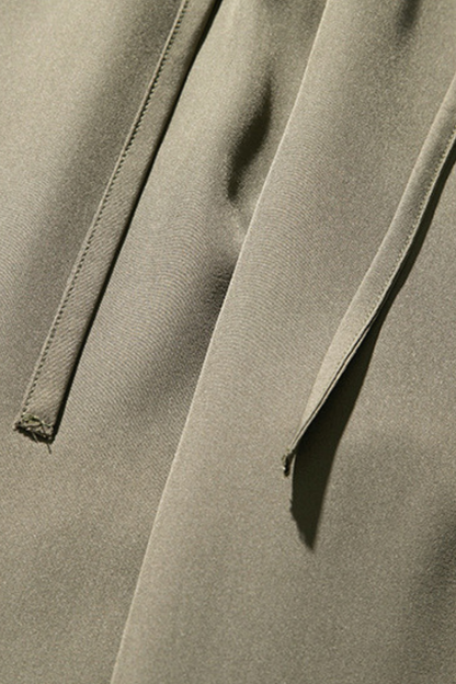 Men's Summer Ice Silk Loose Straight Wrinkle Free Pants
