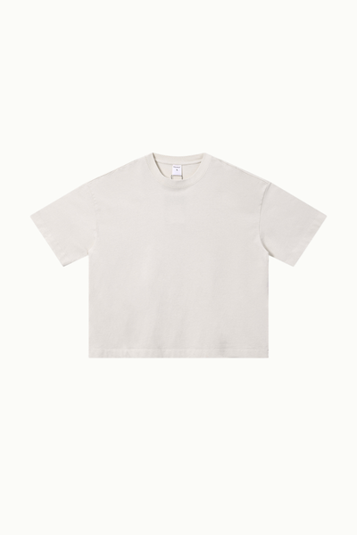Women's Summer 280g Cotton Washed Oversized Boxy Tee