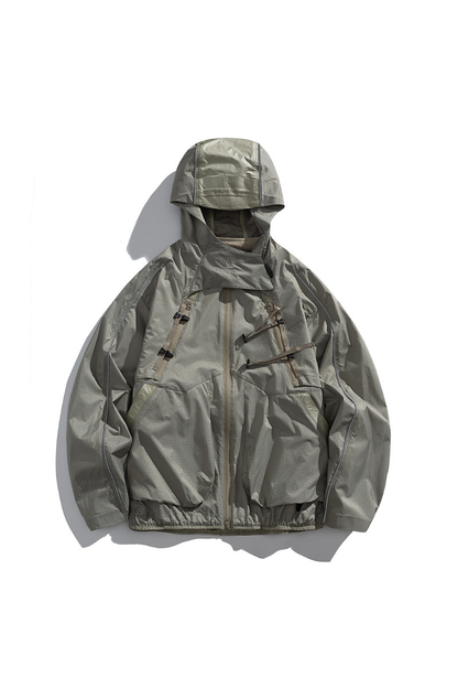 Unisex Outdoor American Cargo Hood Waterproof Hiking Jacket