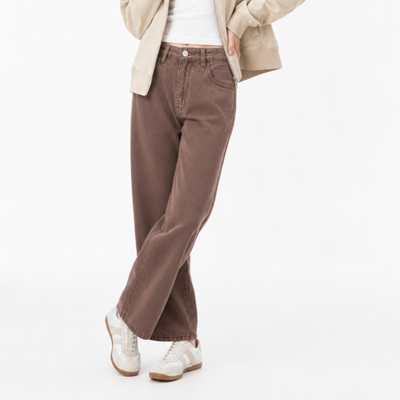 Women's & Unisex High Waist Wide Leg Jeans