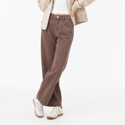 Women's & Unisex High Waist Wide Leg Jeans