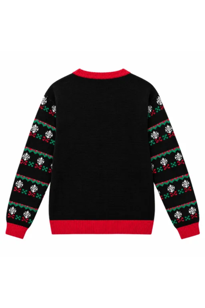 Women Fall Clothing Soft Christmas Tree Santa Knit Sweater