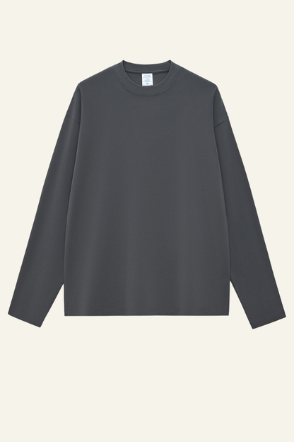 Men's Cotton 270 Heavyweight Long-Sleeved T-shirt.