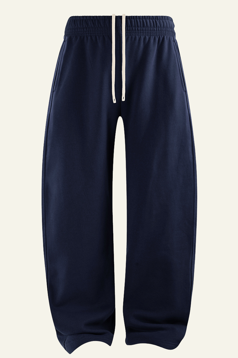 Unisex Fleece-lined Versatile Curved-blade Pants