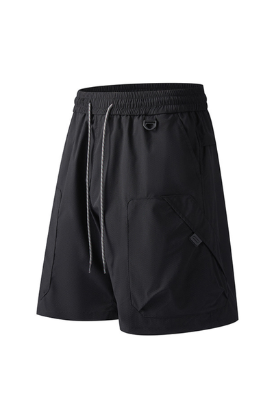 Unisex Summer Hiking Tech Cargo Multi-Pocket 5" Shorts