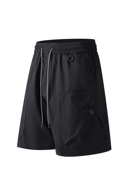 Unisex Summer Hiking Tech Cargo Multi-Pocket 5" Shorts