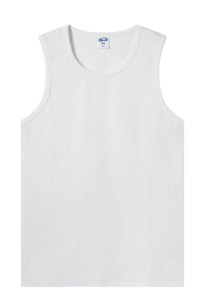 Women's Summer 430g Heavy Ribbed Solid Sleeveless Tank