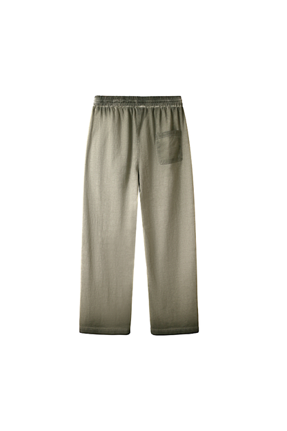 Women Fall Washed Gradient Wide Leg Sweatpants