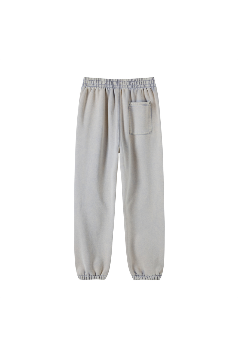 Women Fall Clothing Wax Washed Relaxed Jogger Pants