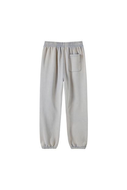 Women Fall Clothing Wax Washed Relaxed Jogger Pants