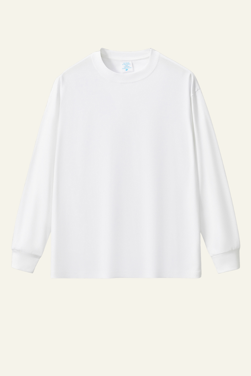 Men's 350 Heavyweight Cotton Long-sleeve T-shirt.