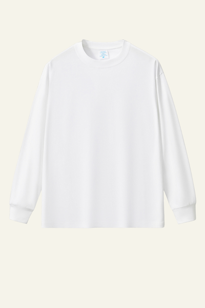 Men's 350 Heavyweight Cotton Long-sleeve T-shirt.
