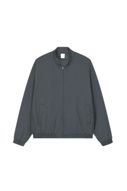 Men's Spring Summer Retro 290g Harrington Double Zip Jacket