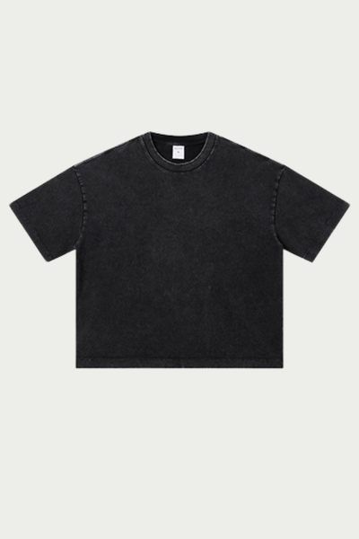 Men's 280g Spring Solid Cotton Boxy Oversized Tee