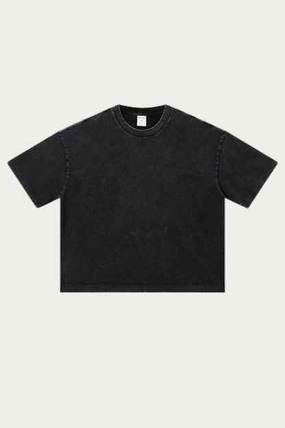 Men's 280g Spring Solid Cotton Boxy Oversized Tee