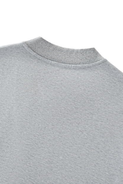 Women Fall V Neck Boxy Cropped Lantern Sleeve Sweatshirt