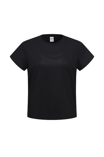 Women's Cotton Athletic Solid Minimalist T-shirt