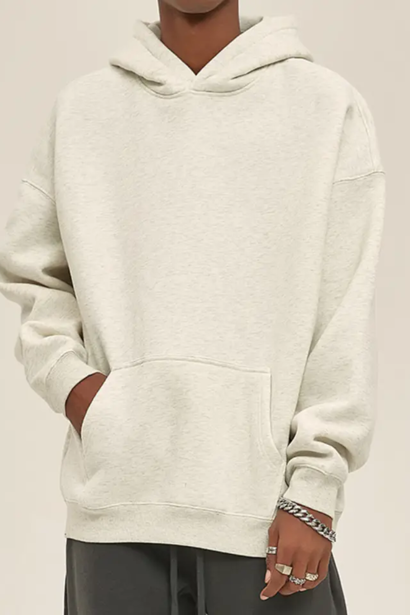 Men's 350G Heavyweight Large Pocket Hoodie Sweatshirts