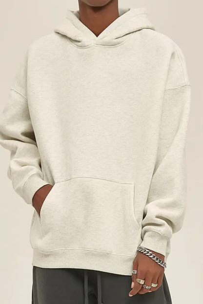 Men's 350G Heavyweight Large Pocket Hoodie Sweatshirts