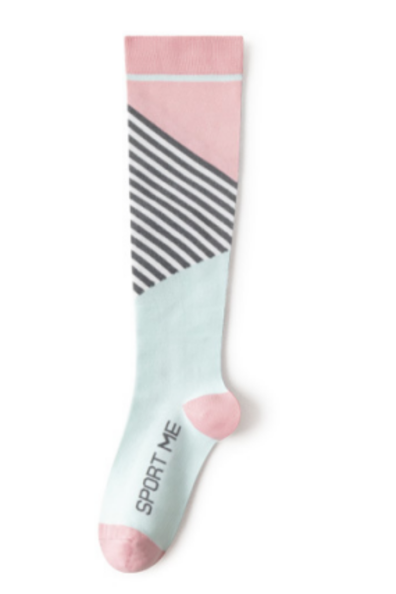 Women Fall Breathable Compression Knee High Sports Socks