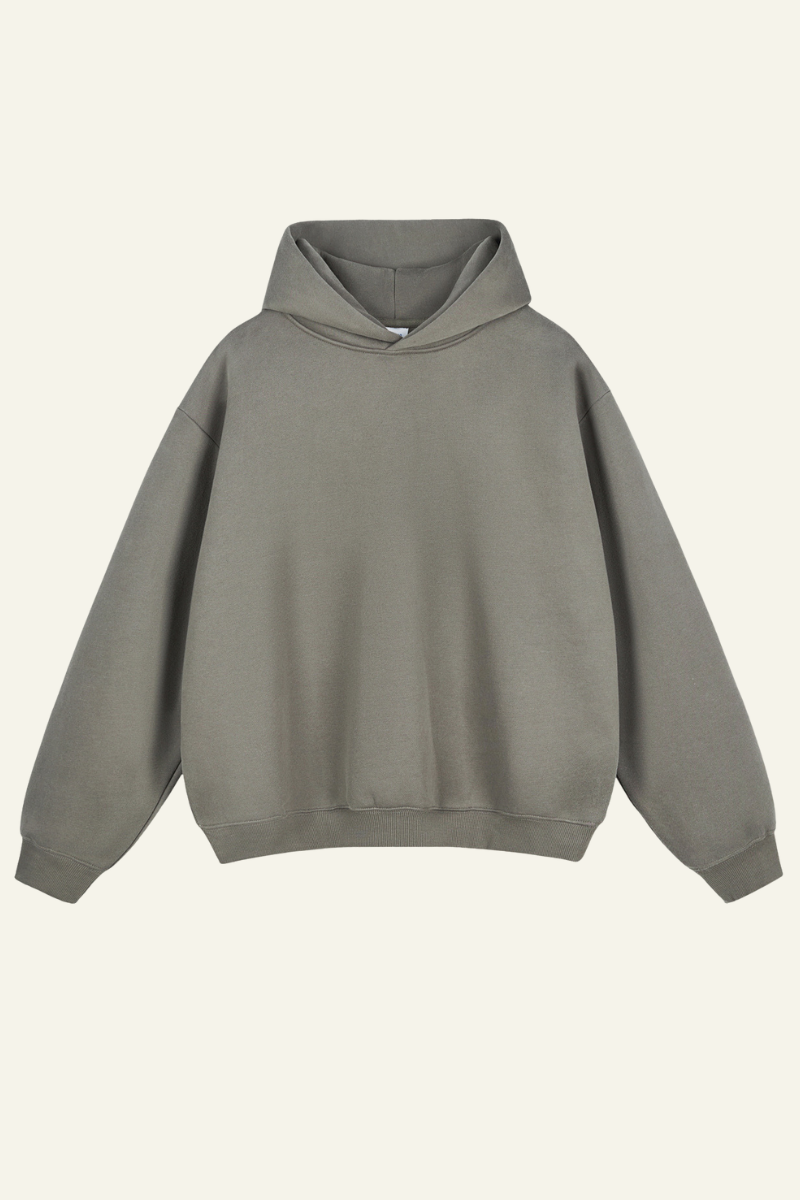 Men's Streetwear Heavyweight Fleece-lined Hoodie
