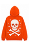 Orange Skull Crossbones