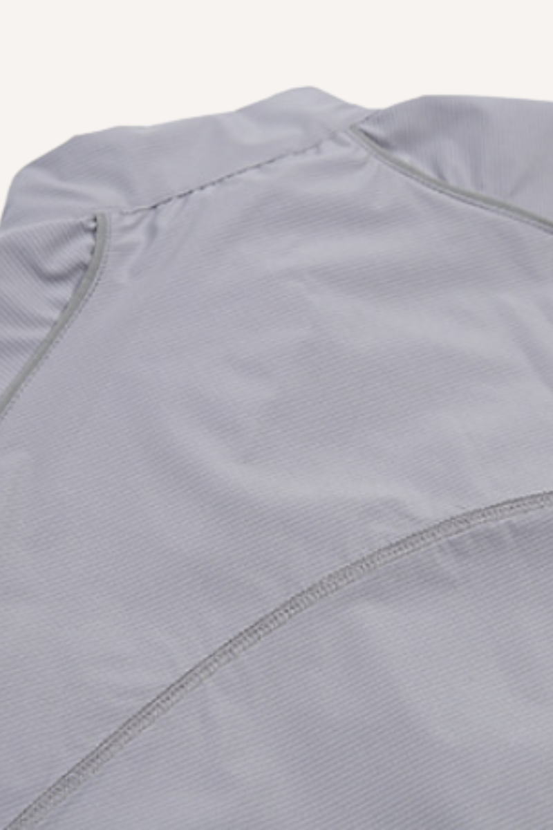 Unisex LYCRA Wicking Quick Dry Stand Collar UPF Sun Shirt