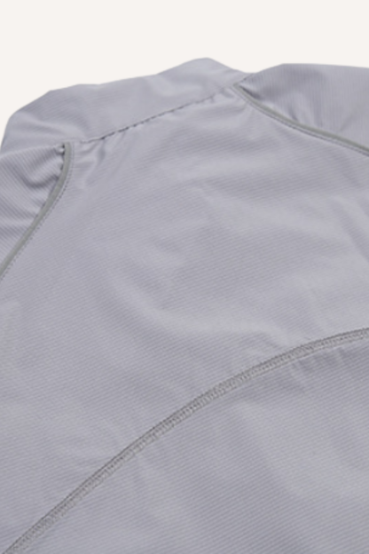 Unisex LYCRA Wicking Quick Dry Stand Collar UPF Sun Shirt