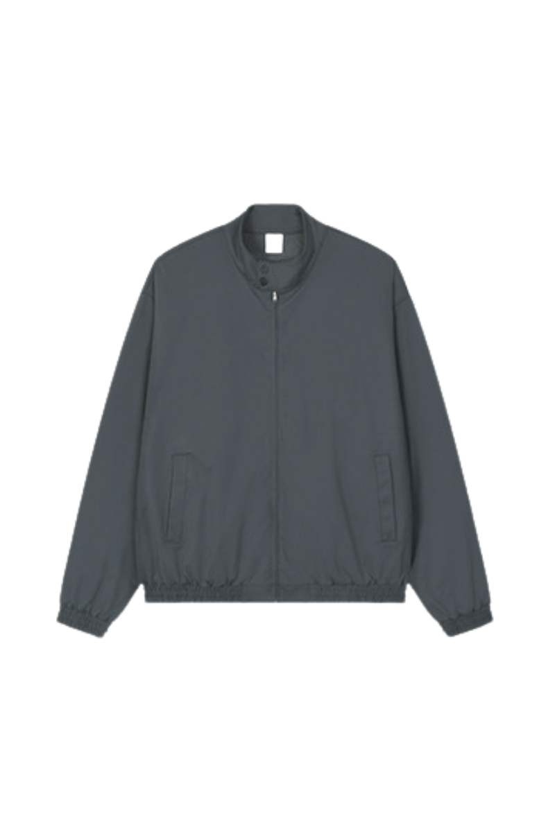 Women's SpringSummer 290g Retro Harrington Double Zip Jacket